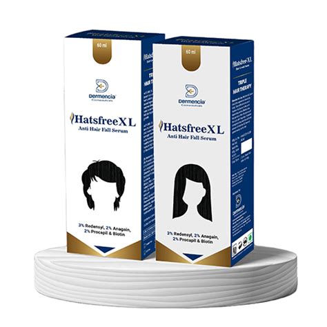 Hatsfree XL - Anti Hair Fall Serum - Dermencia Cosmeceuticals