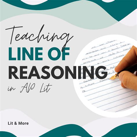Teaching Line of Reasoning to AP English Lit - Lit & More