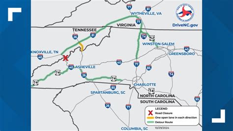 North Carolina's I-40 closure from Hurricane Helene prolonged by new ...