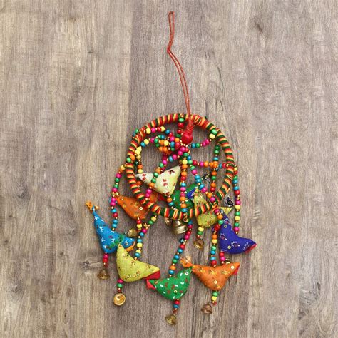 New Jaipur Handicraft Cotton Door Hanging 🔔 Toran set Pack Of 1 / Hang ...