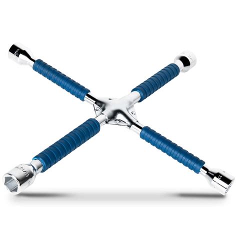 ETERNA Professional 20" Four Way Lug Wrench, Car Wheel Lug Nut Cross ...