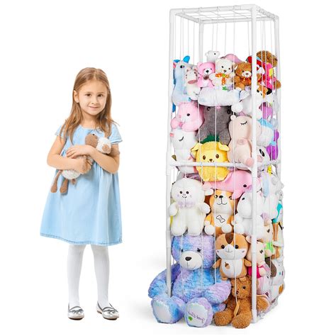FIOBEE Stuffed Animals Zoo Storage Stuffed Animals Holder Organizer ...