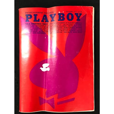1971 PLAYBOY MAGAZINE (GALA CHRISTMAS ISSUE)