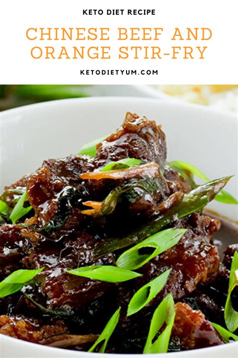 Chinese Beef Stir-Fry Recipe With Orange – Low-Carb Keto Meal - Keto ...