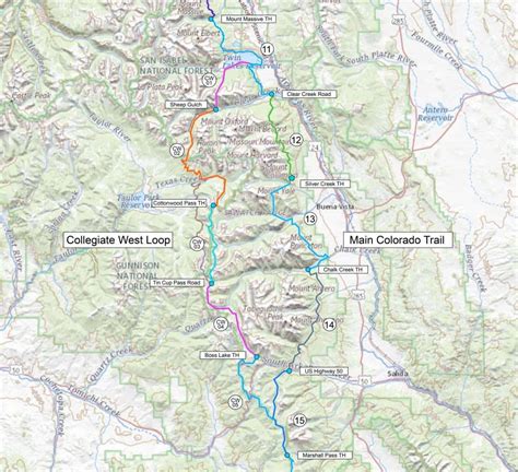 Colorado Trail | Maps & Resources - TMBtent
