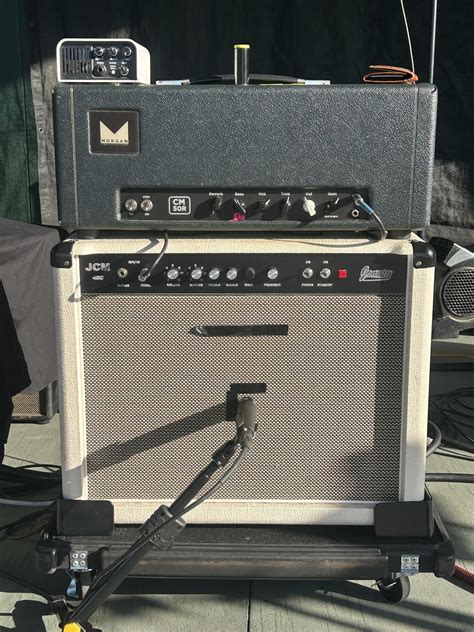 Out here at floores country store. Morgan CM50r on top/50 watt jmp on ...
