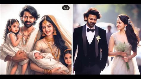 AI-generated family pictures of Prabhas and Anushka Shetty break the ...