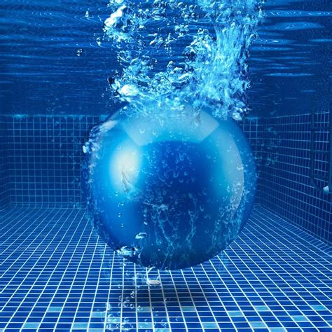 Swimming Pool Ball, 9 Inch Ball Fills with Water India | Ubuy