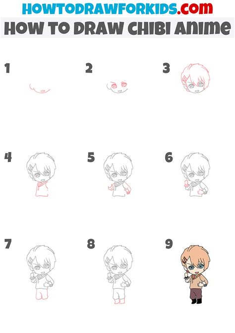 Chibi Drawing Tutorial 的图像结果