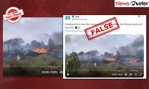 Fact Check: Pakistan Army shoots down India’s Rafale fighter jets? No ...
