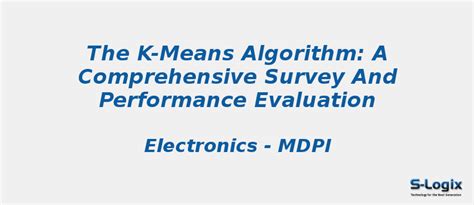 The k-means clustering algorithm | S-Logix