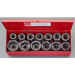 3/4"DR/19～41mmインパクトソケットセットEA164EB | エスコ | MISUMI(ミスミ)