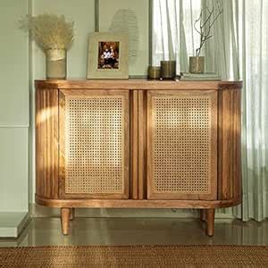 Corte Clasico Pol Poc Solid Wood 2 Doors Sideboard for Living Room ...
