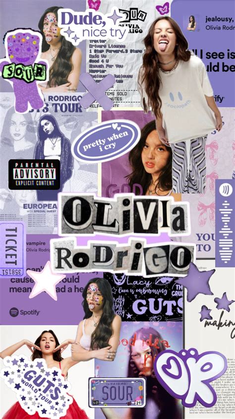 Olivia Rodrigo wallpaper !! @sbthrn0101 | Olivia lyrics, Olivia + core + aesthetic, Cute ...