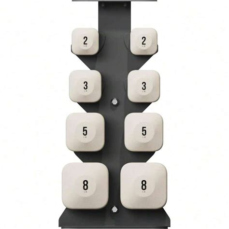 Dumbbell Racks, Space Saving Solution, Sturdy Cast Iron, Home Workout ...