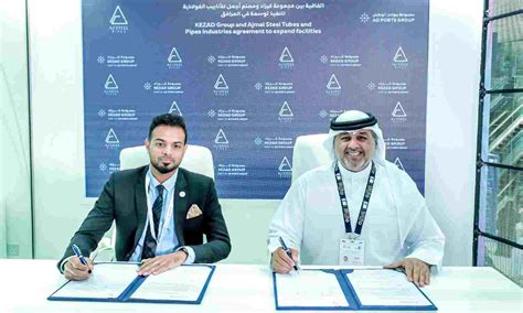 AJ Steel collaborate with KEZAD Group to expand operations in Abu Dhabi