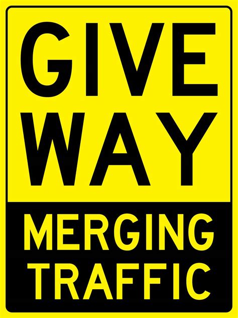 Merge Sign