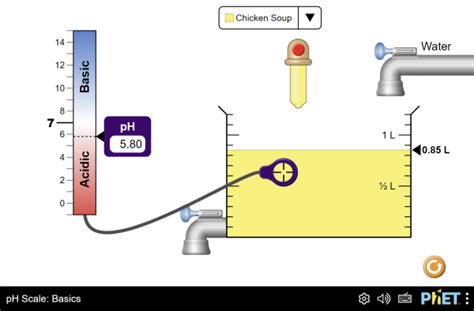pH Scale: Basics - pH | Acids | Bases - PhET Interactive Simulations