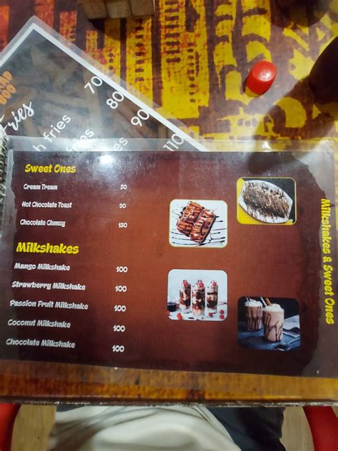 Menu at Akkad bakkad bombay boo, Anand