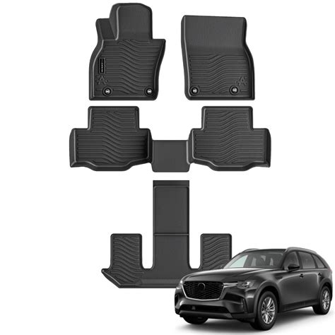 Auxko All Weather Floor Mats Fits for Mazda CX-90(Include PHEV) 2024 ...