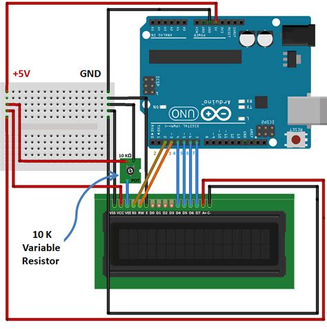 Image result for Display a Message in LCD Using Arduino