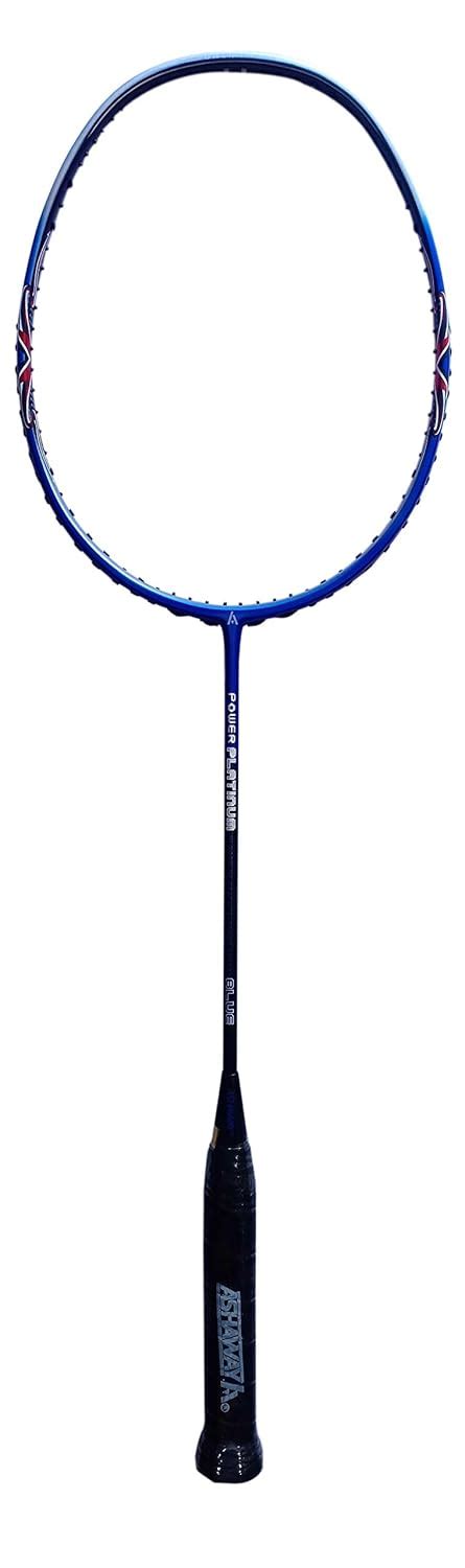 ASHAWAY Power Platinum Graphite Badminton Racquet, Blue : Amazon.in ...