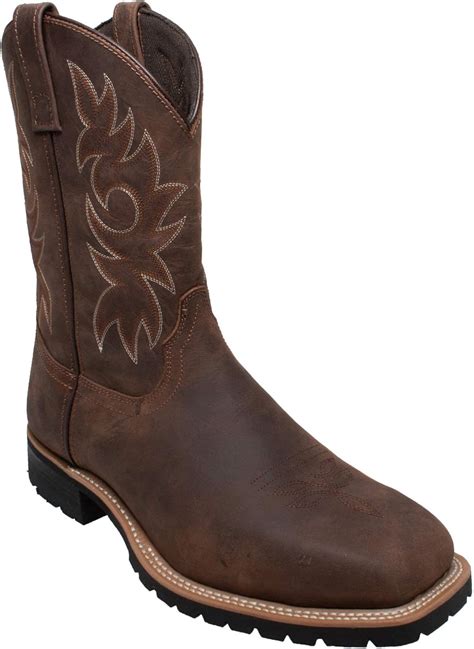 Ad Tec Men's Wide Calf Square Toe Safety Work Boot India | Ubuy