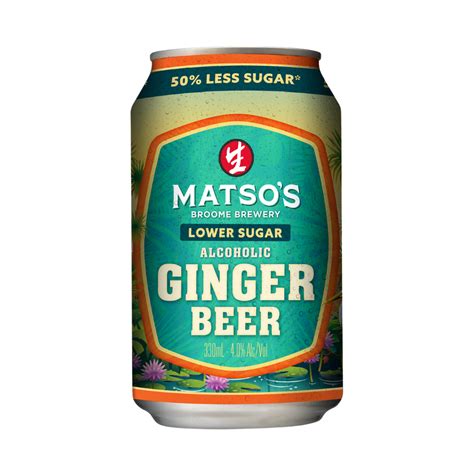 Lower Sugar Ginger Beer – Matso's Broome Brewery