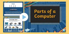 Parts of a Computer Poster,Computing (teacher made) - Twinkl