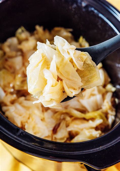 Easy Slow Cooker Cabbage Recipes at Brenda Gilland blog