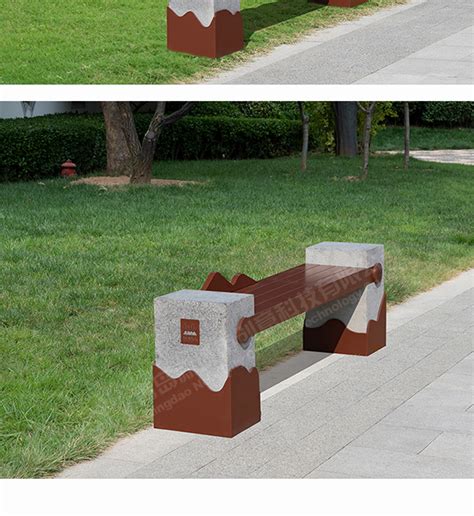 石凳子 防腐木石凳花岗岩芝麻灰材质长条坐凳制作花岗岩成品石凳-阿里巴巴