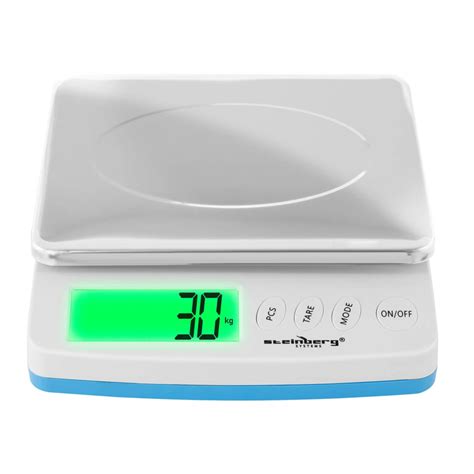 Bilancia Per Pacchi 150 Kg - Steinberg Systems, Display Digitale, Unità Multiple, Risparmio Energetico, 40x40 Cm