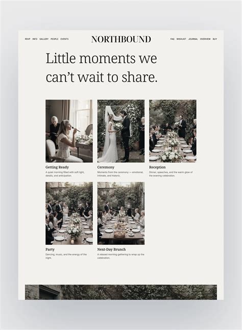 Northbound - A wedding theme for Astro & Tailwind CSS