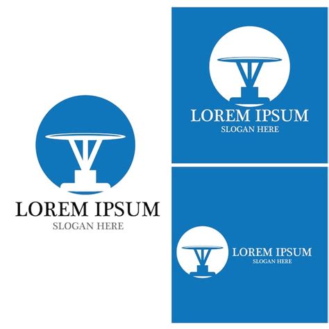 Furniture icon and symbol vector template | Premium Vector