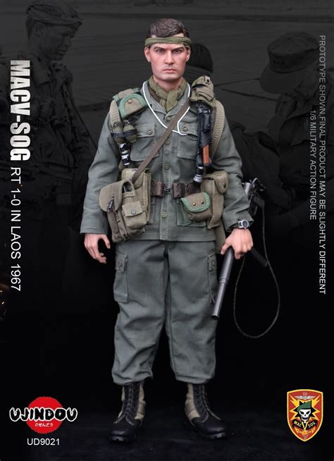 1:6 Ujindou Vietnam MACV-SOG Recon Team CISO Ammo Pouch (x1) for 12 ...