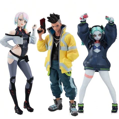bandai 1PC 17.5cm/6.89inch Cyberpunk Edgerunners Anime Figure Street ...