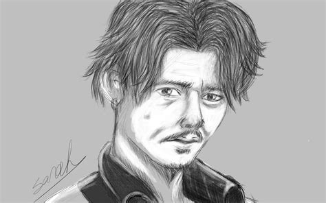 Samba_Art - Johnny Depp study