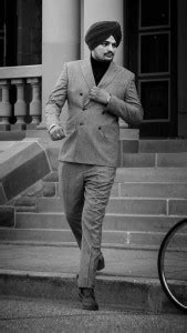 Sidhu moosewala rapper poster punjab muscian artist suit Photographic ...