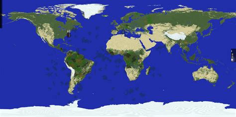 Amazing Playable Minecraft Earth Map