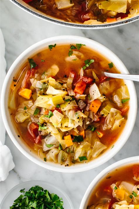 BEST Cabbage Soup - Downshiftology