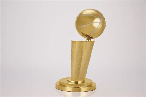 Nba Championship Trophy Showing Courage