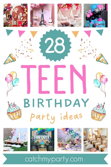 Birthday Party Themes For Teenage Girls
