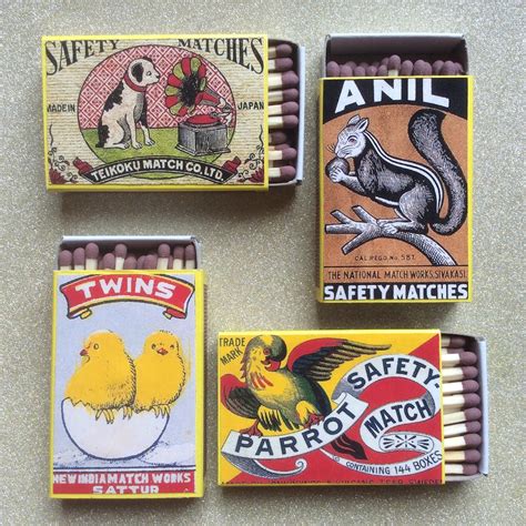 Vintage Matchboxes,matchbox Collection S,matchbox Lover Gifts ...