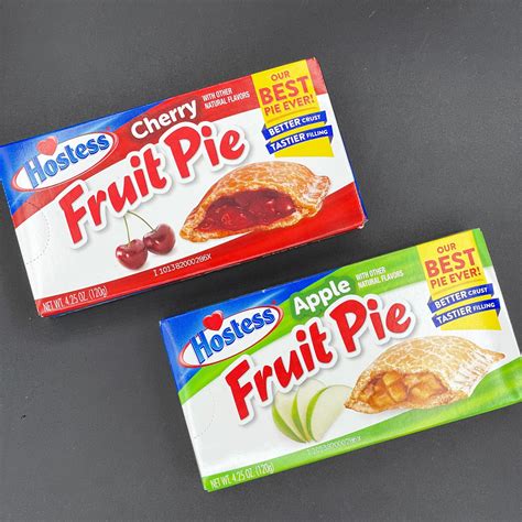HOSTESS PIE PACK! Including: Hostess Apple Fruit Pie, & Hostess Cherry