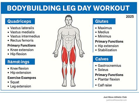 Leg Day Domination: Workouts for Every Bodybuilder – Just Move Athletic Clubs