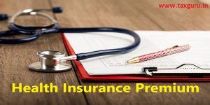 Section 80D deduction on GST on health insurance premium