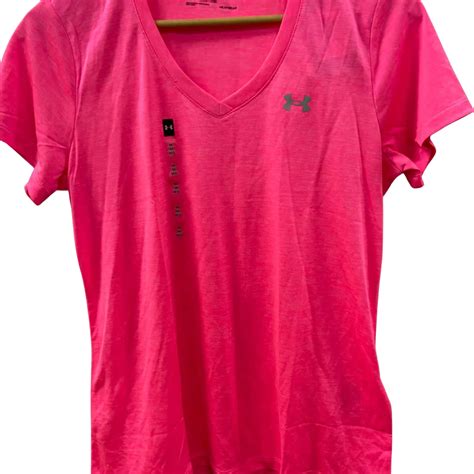 Under Armour Womens Hot Pink T-shirt, Size M