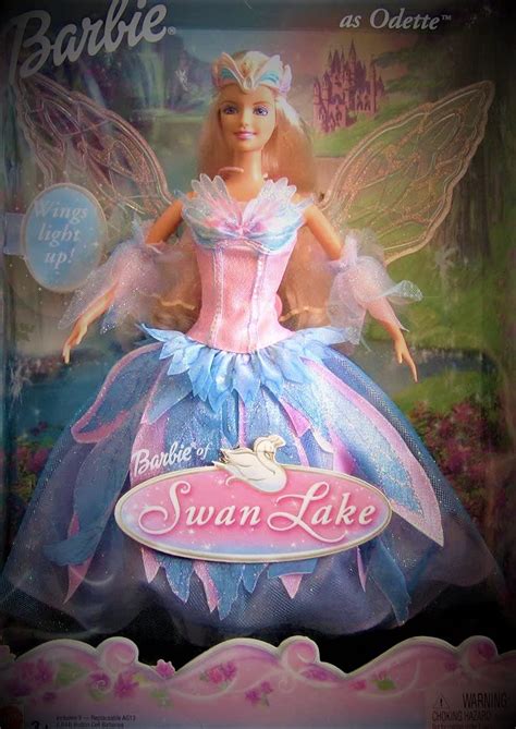 Swan Lake Barbie Doll as ODETTE w Light Up Wings 2003 : Amazon.in: Toys ...