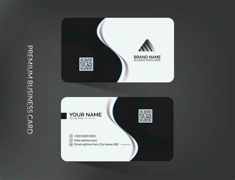 Unique Business Card Template 的图像结果