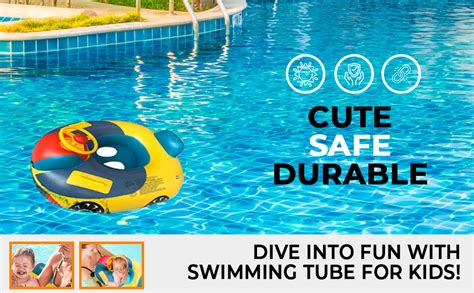 Proberos® Baby Swimming Tube for Kids Under 15kg, Thickened PVC ...